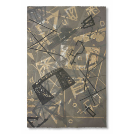 Ira Hoffecker - Urban Layers I (mono print)